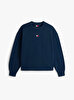 Kadın TJW Boxy Badge Crew Sweatshirt