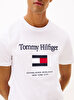 Erkek Tommy Embro Flag T-shirt