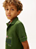 Erkek Çocuk Tommy Icons Interlock Polo T-shirt