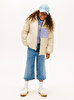 Kız Çocuk Flower Reversible Puffer Mont