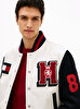 Erkek Leather Varsity Ceket