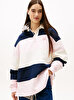 Kadın TJW Badge Stripe Sweatshirt