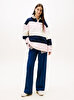 Kadın TJW Badge Stripe Sweatshirt