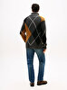Erkek Argyle Roll Neck Kazak