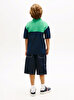 Erkek Çocuk Monotype Colorblock Polo T-shirt