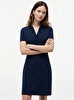 Kadın Slim Open Polo Elbise