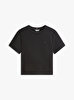 Kadın Interlock Boxy C-neck T-shirt