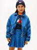 Kız Çocuk Denim Bomber Ceket