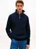 Erkek Fisherman Rib Zip Sweatshirt