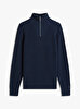 Erkek Fisherman Rib Zip Sweatshirt