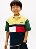 Erkek Çocuk Monotype Coloblock Polo T-shirt