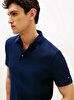 Erkek Tonal Texture Polo T-shirt