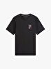 Erkek Brand Love Text T-shirt