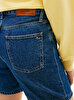 Kadın Denim Straight Şort