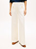 Kadın Preppy Cotton Wide Pantolon