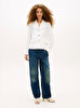 Kadın Linen Bland Slim Blazer