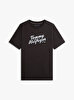 Erkek Summer Text Graphic T-shirt