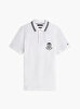 Erkek Pique Badge Regular Polo T-shirt