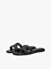 Kadın TH Logo Strap Mule Terlik
