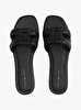 Kadın TH Logo Strap Mule Terlik