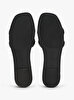 Kadın TH Logo Strap Mule Terlik