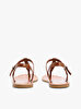 Kadın Leather Tanga Sandalet