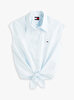 Kadın TJW Tie Front Poplin Gömlek
