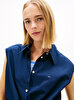 Kadın TJW Tie Front Poplin Gömlek