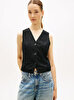 Kadın TJW Linen Waistcoat Gömlek