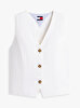 Kadın TJW Linen Waistcoat Gömlek