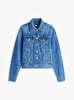 Kadın Classic Trucker Denim Ceket