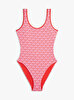 Kadın Scoop Back Print Mayo
