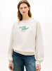 Kadın Modern Zip Terry Sweatshirt