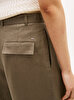 Kadın Linen Utility Barrel Pantolon