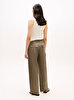 Kadın Linen Utility Barrel Pantolon