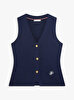 Kadın Co Full Needle Slim Yelek Kazak