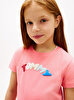 Kız Çocuk TOMMY Puff Print T-shirt