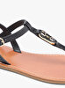 Kadın Leather Sandalet