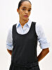 Kadın Wool Blend Check Elbise