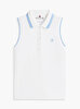Kadın Pique Tipping Kolsuz Polo T-shirt