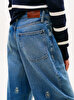 Kadın Finn Crest Jean Pantolon