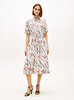 Kadın Essential Linen Midi Elbise