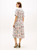 Kadın Essential Linen Midi Elbise