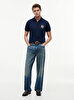 Erkek Graphic Regular Polo T-shirt