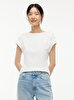 Kadın Gold Button T-shirt