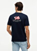 Erkek Americana Back Graphic T-shirt