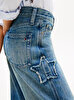 Kız Çocuk Mabel Star Jean Pantolon