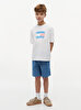 Erkek Çocuk Tommy Flag Graffiti T-shirt