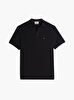 Erkek V Neck Crepe Classic Polo T-shirt