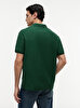 Erkek V Neck Crepe Classic Polo T-shirt